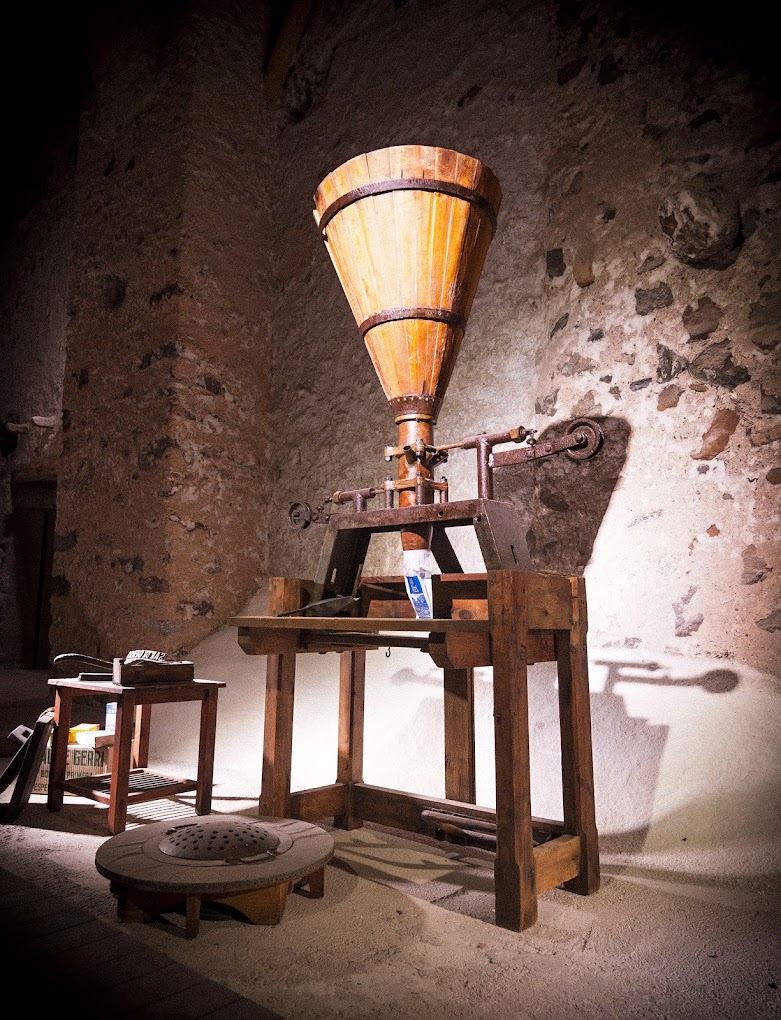 Eines del magatzem. Aquesta en concret s'anomena Guansa