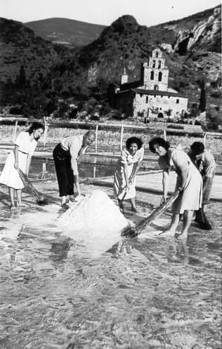 Fent sal i Monestir. Imatge cedida pel Josep Bochaca